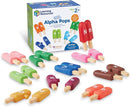 Learning Resources Smart Snacks Alpha Pops, 26 Pieces, Age 2+, Toys for Toddlers, Toddler Alphabet, Learning ABC, Learning Toys, Stocking Stuffers for Kids by TinyTreasures Baby Boutique