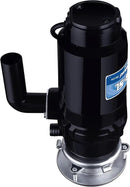 Waste Maid 10-US-WM-458-SL-3B Garbage Disposal Anti-Jam Stainless Steel Food Waste Grinding System, 3/4 HP Slim Line, Black by CozyNest Decor