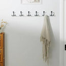 SKOLOO 39-Inch White Wood Coat Rack Wall Mount with 6 Triple Hooks - Ideal for Family Entrances, Classrooms, and Pet Supplies Storage - Perfect Coat Hooks for Wall by CozyNest Decor