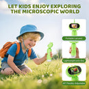 Microscope for Kids, Aurosports Kids Microscope Handheld, 1000X Pocket Miniscope Portable with Photo & Video - 2 Inch HD IPS Screen 32GB Digital Microscopes for Boys Girls Gifts by TinyTreasures Baby Boutique