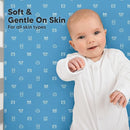 KeaBabies 2-Pack Organic Crib Sheets for Boys, Girls - 52x28 Fitted Crib Mattress Sheet Neutral, Breathable Jersey Cotton Cover for Baby Bed, Toddler Mattress, Soft & Cute Prints (KeaPixel) by TinyTreasures Baby Boutique