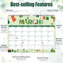 GuassLee Wall Calendar 2025-2026, 19 Months Running from Jun. 2025 to Dec. 2026, 14" X 11" Paper Hanging Planner Wall with Thick Paper for Office Home Planning & Organizing by TinyTreasures Baby Boutique