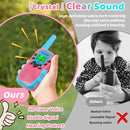 Vvinca Toys for 3-12 Year Old Girls, Rechargeable Walkie Talkies for Kids 22 Channels 2 Way Kids Walkie Talkie with Flashlight for Camping Hiking Indoor Outdoor 3 4 5 6-12 Boy Girl Birthday Gifts Pink by TinyTreasures Baby Boutique