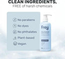FREY Concentrated Liquid Laundry Detergent | Formulated for Sensitive Skin & HE Washers | Removes Stains Effectively | 50 Loads per Bottle (1-pack Bergamot Beach) by CozyNest Decor