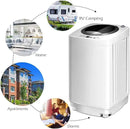 Giantex Portable Washing Machine, Full Automatic Washer and Dryer Combo, with Built-in Pump Drain 8 LBS Capacity Compact Laundry Washer Spin Dryer for Apartment RV Dorm by CozyNest Decor