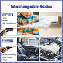 2500W Handheld Steam Cleaner,Portable Car Steamer For Auto Detailing,High-Temperature and Pressure Steam Cleaner For Home, Steam Cleaning Machine for Furniture,Kitchen,Grout,Floor,Tile (03-White) by TinyTreasures Baby Boutique