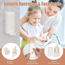 Bar Soap Dispenser & Grinder - Wall-Mounted Hygienic Soap Shaver with One-Touch Operation, No Drilling Easy Install for Bathroom/Kitchen (White, NO SOAP) - Perfect for Handmade Soap & Skincare by CozyNest Decor