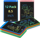 12 Pack LCD Writing Tablet for Kids, 8.5 Inch Colorful Doodle Board Drawing Tablet, Erasable Doodle Pad for Toddlers, Educational Learning Toys Birthday Gifts for Boys Girls Age 3 4 5 6 7 8 by TinyTreasures Baby Boutique
