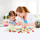 SpringFlower See & Spell Matching Letter Toy,Learning Educational Toy For 3 4 5 6 Years Old Boys And Girls,Preschool Learning Activities,Shape & Color Recognition Game,Cvc Word Builders For Kids,80Pcs by TinyTreasures Baby Boutique
