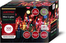 300LIGHTS(2*150L) MULTI Extra-Bright With End Connectors Christmas Decorative Lights 19.44m UL Certified Mini String Light Set Waterproof for Home Garden Holiday Tree Party Patio Decor Wedding by CozyNest Decor