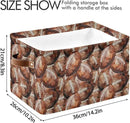 Football Rectangular Storage Basket Organizer Bin Shelf Baskets For Home Office Dorm by GreenHaven Gardens