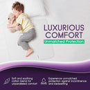 Incontinence Bed Pads - 2 Pack 34"x 52" Reusable Waterproof Mattress Protectors - Highly Absorbent, Machine Washable - for Children, Pets and Seniors - Blue - Royal Care by TinyTreasures Baby Boutique