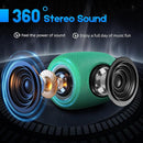 Portable Bluetooth Speaker, BT5.3 Wireless Speaker 20W Bass Diaphragms with Multi LED Light Dynamic Modes, IPX6 Waterproof 16H Playtime supports FM Mode, TF, USB for Home, Cycling, Outdoor, Beach by TinyTreasures Baby Boutique