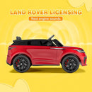Licensed Land Rover Kids Electric Car, Ride On Toys for 4-8 Year Olds with Mp3 Player, Remote Control, Rocking, Pull Rod (Red) by TinyTreasures Baby Boutique