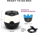 Thermacell E-Series Rechargeable Mosquito Repeller with 20’ Mosquito Protection Zone; Bug Spray Alternative; Scent Free by TinyTreasures Baby Boutique