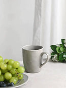 famiware Aurora Coffee Mugs, 14oz Mug Set of 4, Stoneware Mug, Cups for Kitchen, Cappuccino, Latte, Reactive Glaze, Microwave Safe, Scractch-resistant, Slate gray by CozyNest Decor