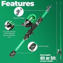 DaddyGoFish Kids Fishing Pole - Rod Reel Combo Tackle Box Starter Set - First Year Small Gear Kit for Boys Girls Toddler Youth Age Beginner Little Children by TinyTreasures Baby Boutique