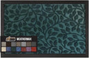 GORILLA GRIP 100% Waterproof All-Season WeatherMax Doormat, 47x35, US Designed Natural Rubber, Stain and Fade Resistant, Low Profile Indoor Outdoor Door Mats, Easy Clean Patio Mat, Moss Vine Leaves by CozyNest Decor
