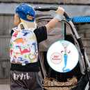 Accmor Toddler Backpack Leash, Cute Baby Backpacks with Anti Lost Wrist Link, Mini Kids Backpack Harness Leash for Outdoor Travel, Adorable Dinosaur Child Backpack Tether Rope for Boys 1-3 by TinyTreasures Baby Boutique