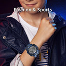 Kids Watch,Boys Watch for 3-15 Year Old Boys,Digital Sport Outdoor Multifunctional Chronograph LED 50 M Waterproof Alarm Calendar Analog Watch for Children with Silicone Band,Kids Gift by TinyTreasures Baby Boutique