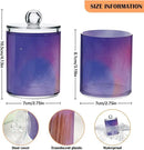 Galaxy Purple 2PCS Airtight Transparent Glass Storage Jar, Food Storage Container Glass, Can Store Candy, Salt, Coffee Beans, With lid, Easy To Use… by CozyNest Decor