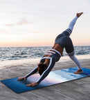 Non Slip Yoga Mat TPE Workout Mat for Men Women, Thick Workout Mat with Carrying Strap, Fitness Mats for Exercise, Yoga, Fitness, Pilates, Floor Workouts (72" x 24" x 6mm) by TinyTreasures Baby Boutique