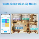 Robot Vacuum and Mop Combo, Self-Emptying, 60-Day Capacity, Schedule, 180mins Runtime, Home Mapping, Wi-Fi/App/Alexa/Remote, Robotic Vacuum Cleaner for Pet, Hard Floors, Carpet by CozyNest Decor