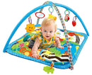 Baby Gyms Play Mats Toddler Fold Acctivity Gyms Play Mat Colorful Baby Pad with Animal Toys, Giraffe by TinyTreasures Baby Boutique