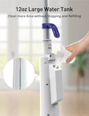 Professional Steam Mop Cleaner, 1300W Floor Steamer with Detergent Chamber, 25S Heat Up, Lightweight Steamer for Cleaning with 2 Washable Pads, Safe for Tiles, Upholstery, Carpet, Hardwood by CozyNest Decor