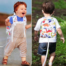 Accmor Toddler Backpack Leash, Cute Baby Backpacks with Anti Lost Wrist Link, Mini Kids Backpack Harness Leash for Outdoor Travel, Adorable Dinosaur Child Backpack Tether Rope for Boys 1-3 by TinyTreasures Baby Boutique