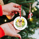 Personalized Christmas Ornaments 2025 Pet Memorial Gifts for Christmas Tree Custom Dogs Picture Photo Name Ornament Customized Cat Pet Xmas Decoration Gifts by TinyTreasures Baby Boutique