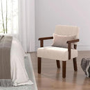 Accent Chair, Oversize Living Room Chairs with Soft Seat & Armrests for Living & Dinning Rooms by CozyNest Decor