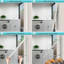 Retractable Clothes Drying Rack,Space Saver Wall Mounted Folding Hanger for Laundry Room, Closet Storage Organization, Easy Installation Aluminium Dryer 1pcs by CozyNest Decor