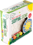 Creative Roots Mosaic Sun Stepping Stone Kit, Includes 7-Inch Ceramic Stepping Stone & 6 Vibrant Paints, DIY Garden Stone for Kids Ages 6+ by TinyTreasures Baby Boutique
