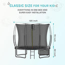 SkyBound 14 FT 12 FT 10FT 8FT 6FT Springless Trampoline for Kids and Adults - Recreational Trampolines with AntiRust Coating - Bungee Cords Outdoor Trampoline for Kids - No-Gap Design Zipper System by TinyTreasures Baby Boutique