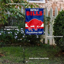 WinCraft Buffalo Bills Throwback Retro Vintage Garden Flag and Flagpole Mount by GreenHaven Gardens
