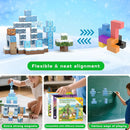 100PCS Magnetic Blocks, Magnet Building Blocks for Kids Age 4-8, Magnetic Cubes Sets for Frozen Princess Castle Build, Magnet Cubes Tiles Toys for Girls Age 3+ Years Old Birthday Gift by TinyTreasures Baby Boutique