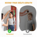Personalized Name Growth Chart Wall Decor for Kids – Canvas Removable Height Chart Measuring Ruler 59" x 7.9" （Santa Claus Gifts） by TinyTreasures Baby Boutique