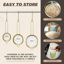 Norme 4 Quart Stainless Steel Gold Colander and 3 Pcs Gold Fine Mesh Strainer, Stainless Steel Pasta Rice Food Metal Strainer with Handles, Easy Clean and Dishwasher Safe by CozyNest Decor