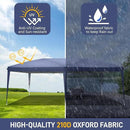Outvita 10x20ft Pop Up Canopy Tent, Outdoor Instant Shelter Folding Canopy with Carry Bag for Commercial Events, Party, Backyard BBQ, Camping Blue by GreenHaven Gardens