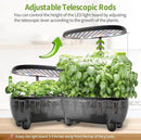 Indoor Hydroponics Growing System, 12 Pods Smart Herb Garden Planter with LED Grow Light Plant Germination Kit (No Seeds), Ideal Gift for Gardening Lovers, Gift Ideas for Women Men by GreenHaven Gardens