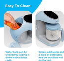 EVLA'S Baby Food Maker, Steamer, Blender, Baby Food Processor for Healthy Homemade Baby Food in Minutes, Touch Screen with 6 Reusable Food Pouches, Baby Registry Essential, Blue by TinyTreasures Baby Boutique