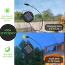 AA 600Mah Solar Light Replacement Top Parts for Solar Outdoor Lantern, Waterproof LED Lights for Yard, Garden, Patio Decor DIY Gifts (1Pack) by CozyNest Decor