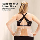 2-in-1 Maternity Belly Bands for Pregnant Women - Easy to Use Pregnancy Belly Support Band for Back, Pelvic, Hip, Adjustable Maternity Belt Support, Comfortable & Soft (Classic Ivory, One Size) by TinyTreasures Baby Boutique