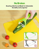 38 Pcs Kids Knife Set, BPA Free Montessori Kitchen Cooking Tools-Kid Safe Knifes, Crinkle Cutters, Avocado Slicer, Cutting Board, Peeler, Apron Gloves Set, Kitchen Tools for 3+ Year Old Girl Boy by TinyTreasures Baby Boutique