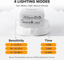 UME 49W 5500LM LED Security Lights Motion Sensor Light Outdoor, 5000K Daylight, IP65 Waterproof, Dusk to Dawn, 3 Head Motion Detected Flood Light for Garage, Yard, Porch(White) by GreenHaven Gardens
