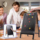 Prize Drop Game Board, 15.7"X27.5" Double-Sided Foldable Design with Wooden A-Frame Chalkboard Sign for Family, Carnival, Trade Show & Party-Includes 10 Coin Drop Discs and Chalk Set, Portable Design by TinyTreasures Baby Boutique