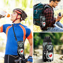icolor Water Bottle Carrier Bag with Strap 25/32/40 oz Crossbody Bottle Holder with Phone Pocket Sling Sleeve Insulated Neoprene Water Bottle Pouch for Walking Travelling by TinyTreasures Baby Boutique