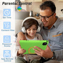 Kids Tablet, 10.1 Inch Tablet for Kids, Android 14, 64GB, Octa-Core CPU, WiFi, Big Battery, Kids Conten, Parental Control, HD Display Children Age 3-12, Bluetooth, Green Shockproof Case by TinyTreasures Baby Boutique