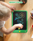 LCD Writing Tablet 10 Inch, Toys for 3 4 5 6 7 8 9 10 Year Old Boys Girls, Colorful Doodle Board Drawing Tablet, Gift for Boys Toddlers Age 3-12 Years, Memo Board, Drawing Pads with Lanyard (Green) by TinyTreasures Baby Boutique